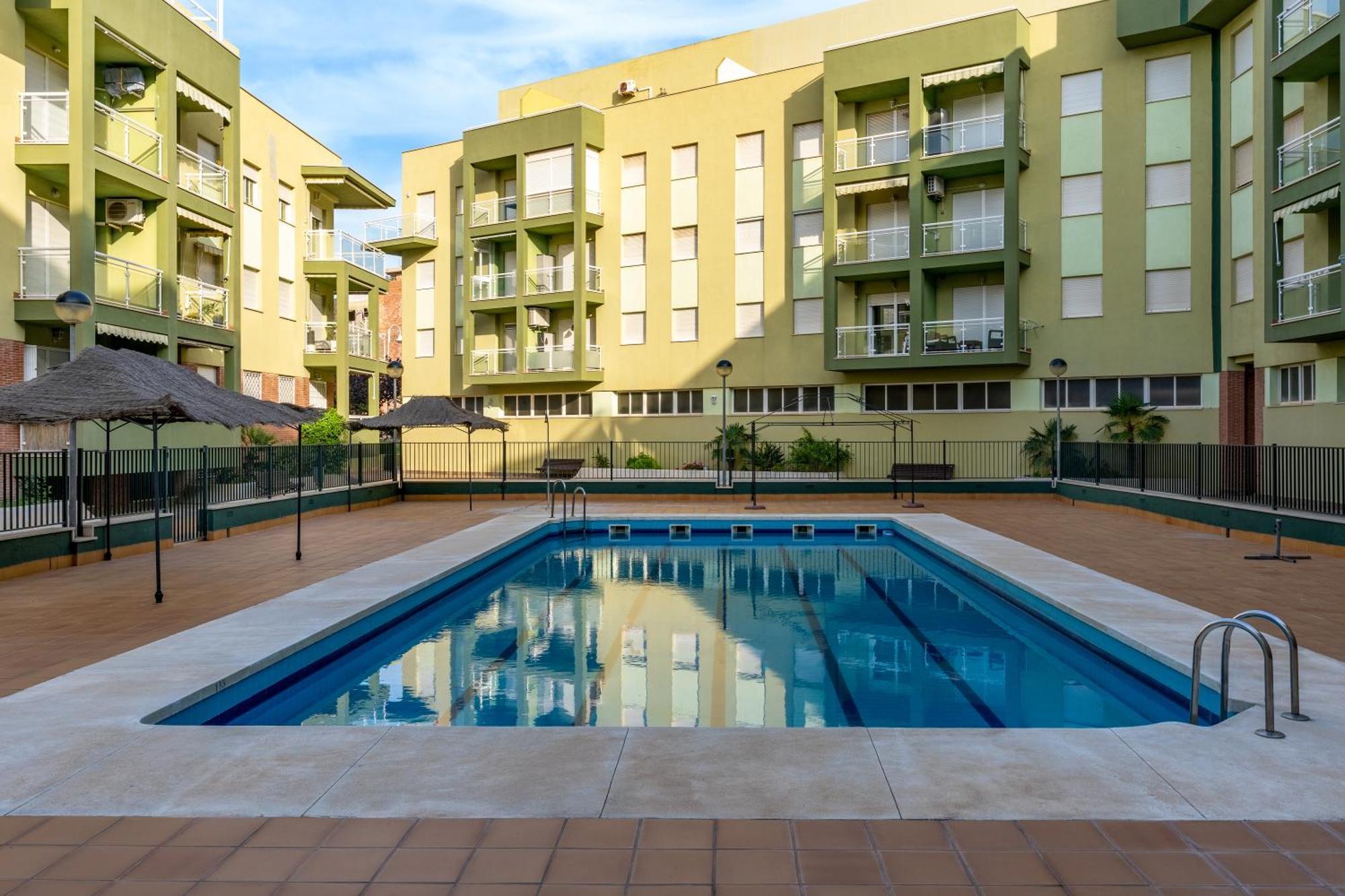 Bonito Apartamento En La Playa Con Piscina Torrenueva  Eksteriør billede